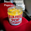 Movie Theater Popcorn Candle