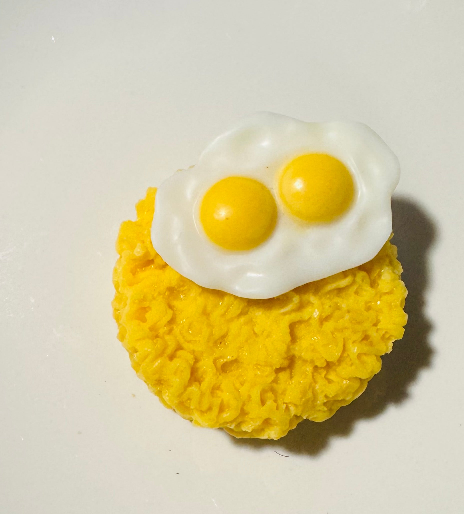 Ramen 🍜 noodles and 🍳 eggs candles