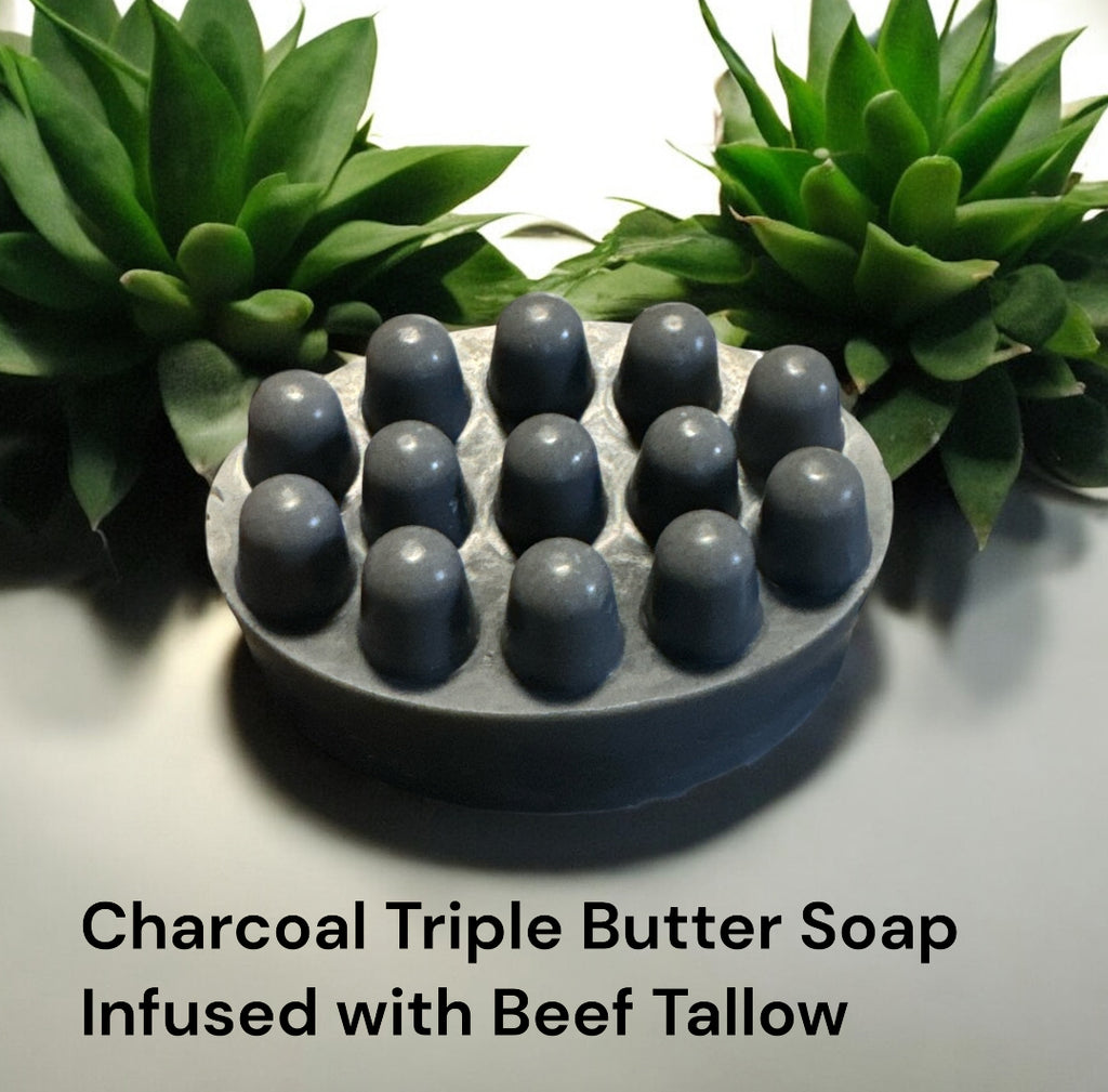 Charcoal Triple Butter Soap